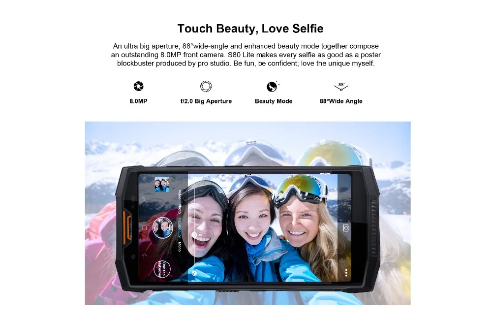 DOOGEE S80 Lite смартфон IP68 IP69K водонепроницаемый 5 99 &quotMT6763T Восьмиядерный 4 Гб + 64