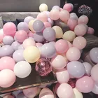 10 шт 12 дюймов 2,2g Rose Gold Макарон воздушных шаров из латекса, воздушные шары Свадебные Воздушные шары с гелием Happy День рождения украшения для детейвоздушные шары