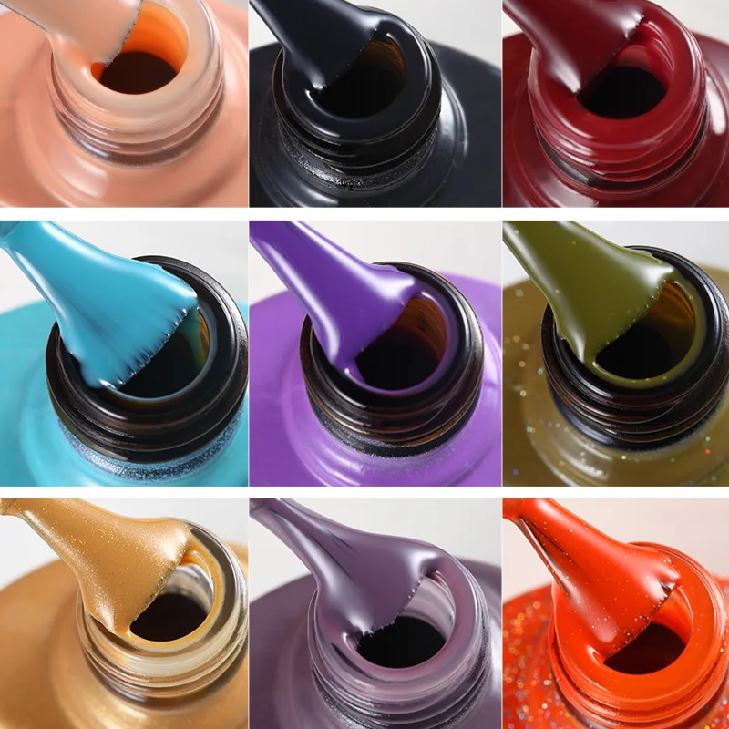 60 Цвета био Гели Soak Off УФ светодиодный гель Лаки 7 3 мл Гель лак для ногтей на поли с