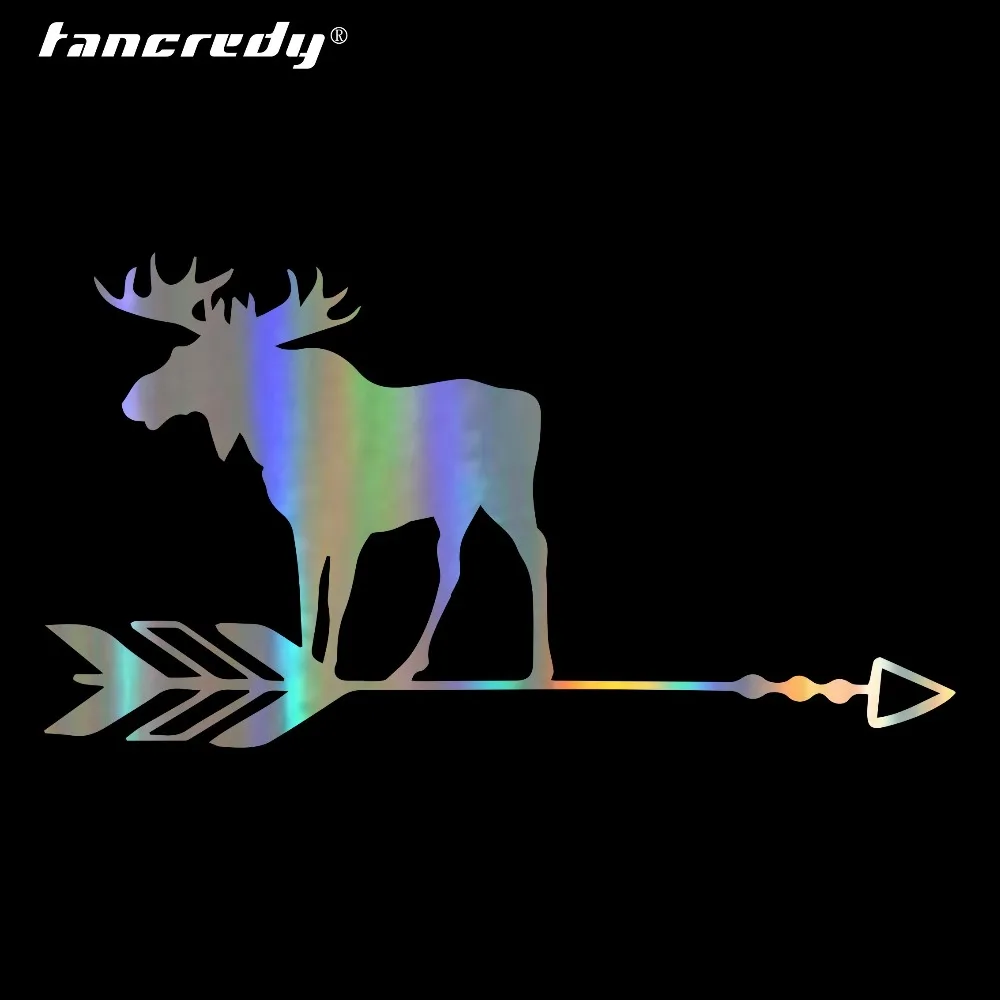 Tancredy 14 8*8 1 см наклейка на автомобиль с изображением оленя охоты и наклейки бампер