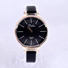 Часы наручные женские с кожаным ремешком, модные повседневные Роскошные с большим циферблатом