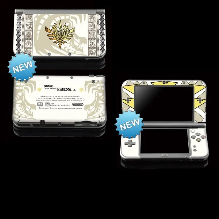 Защитная Наклейка на кожу для Monster Hunter 4 lion NEW 3DS LL новинка XL наклейка s консоль