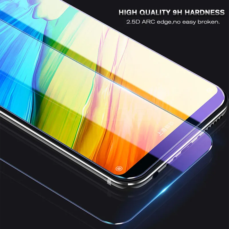 Закаленное стекло с защитой от синего света для Xiaomi Redmi 5 Plus Note Pro 9 H