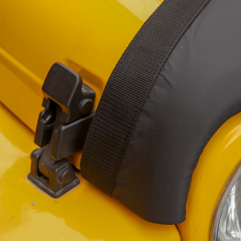 HYZHAUTO 1 шт. парусиновая капот двигателя для Jeep Wrangler TJ 1997-2006 внешняя крышка двигателя протектор автомобильные аксессуары
