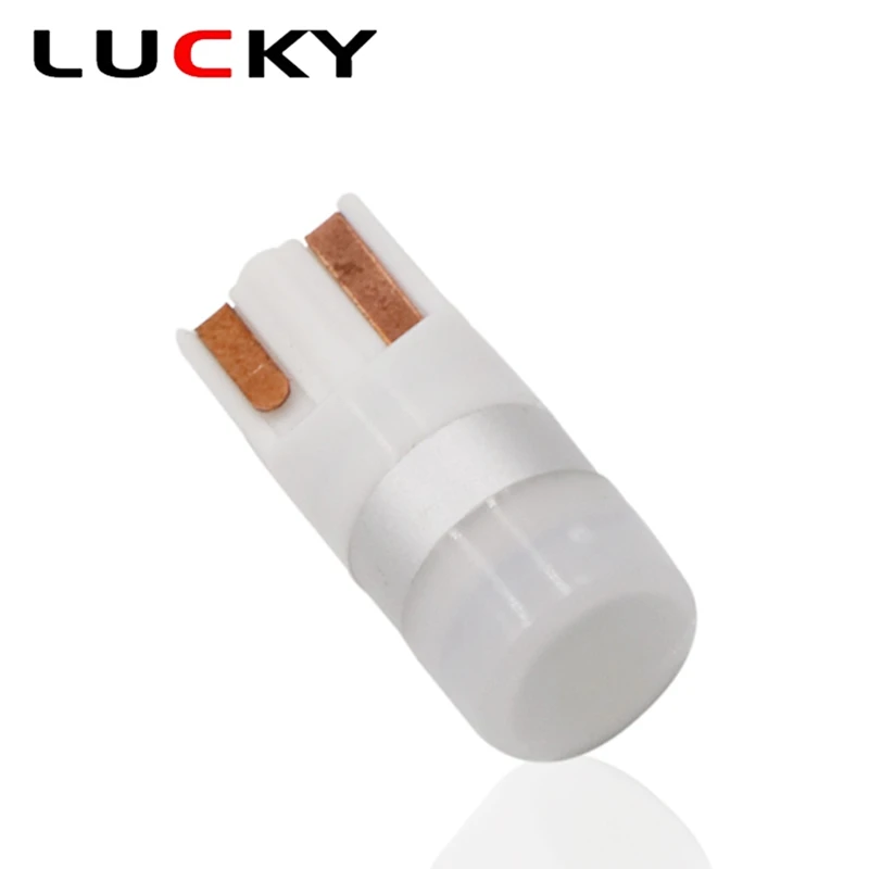 10 шт./лот CNILUCKY Высокое качество авто лампа LED T10 лампы W5W 194 1x3030SMD автомобильные огни