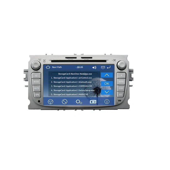 800*480 HD С Сенсорным Экраном Dvd-плеер Автомобиля Для FORD Mondeo S-MAX Connect FOCUS 2 2008-2011 с Bluetooth