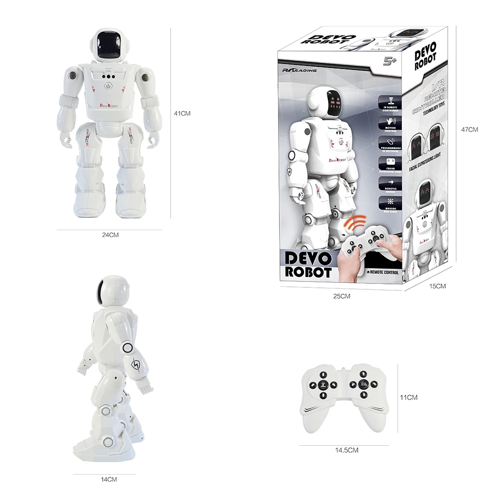 RC Robot Leading RC2108 умные танцующие роботы программируемые действия светильник для