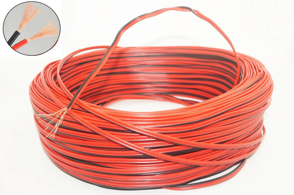Резиновая проволока 22AWG изолированного кабеля гибкие мягкие светодиодный