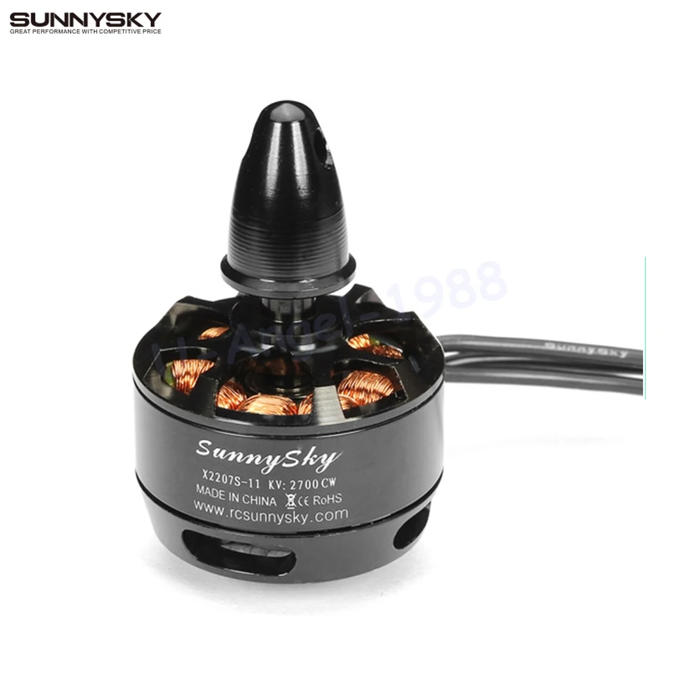 SUNNYSKY X2207S 2100KV 2700KV Outrunner CW CCW бесщеточный двигатель для радиоуправляемого
