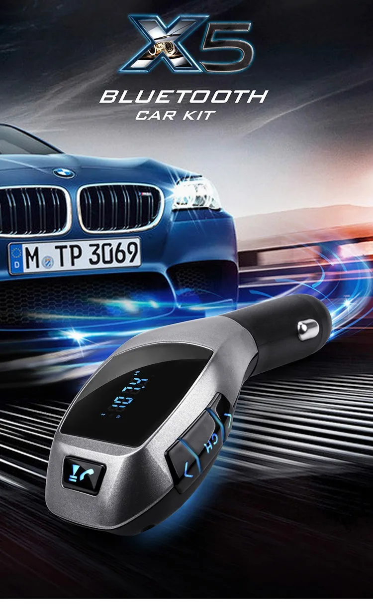 Автомобильный MP3-плеер BGreen с поддержкой Bluetooth SD-карты U-диска FM-радио телефонных