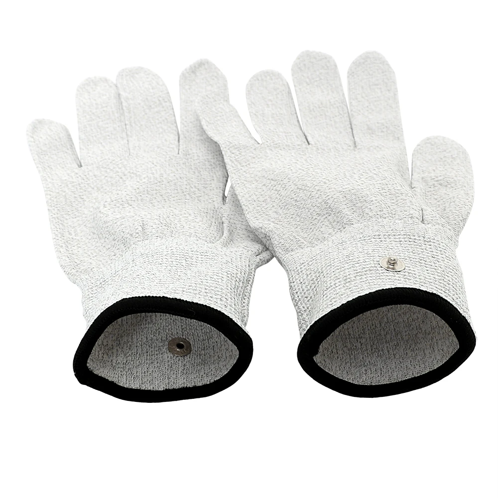 Перчатки OLO с электрошоком секс игрушки для мужчин женщин токопроводящие