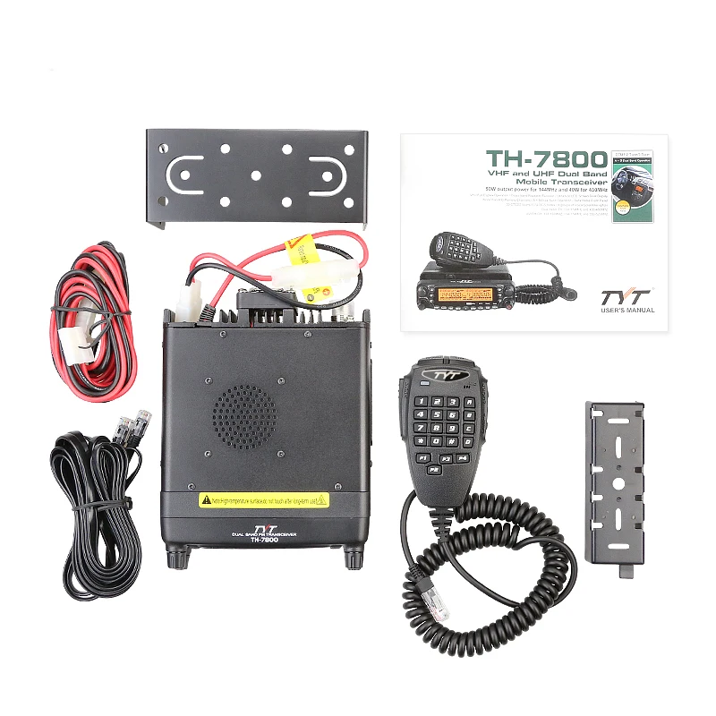 Автомобильное радио рация TYT TH-UV7800 VHF 50 Вт UHF 35 800CH двухдиапазонный трансивер