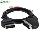 BUKIM 5 шт. черный 1,8 м6 футов 24Pin RGB Scart av-кабель, свинцовый аудио-видео разъем для классической консоли XBOX