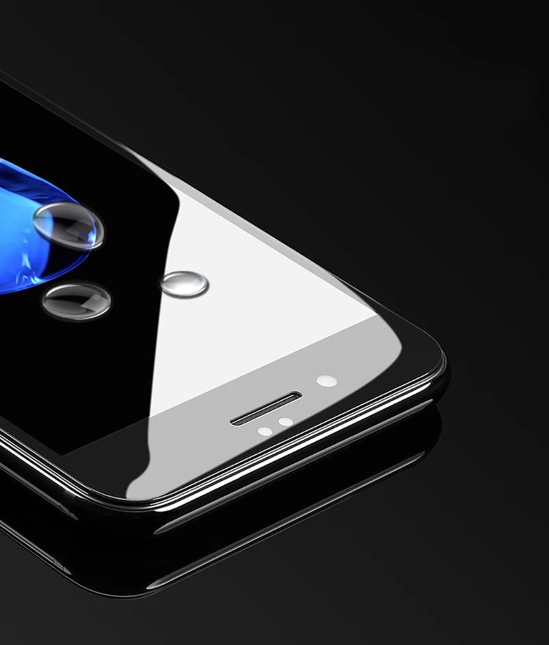 Suntaiho против отпечатков пальцев матовое 5D закаленное стекло для iphone XS MAX XR XS X 6S 8 plus 7 plus матовое полное покрытие защита экрана