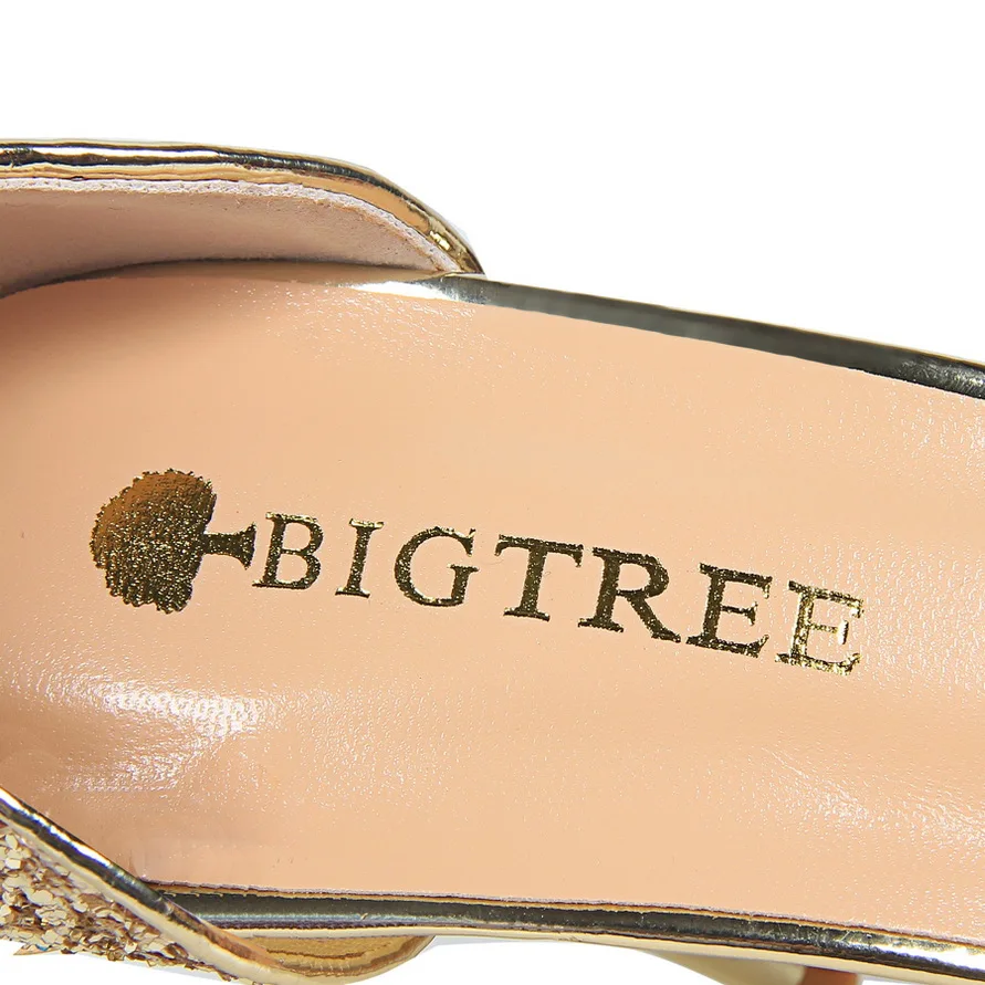 BIGTREE/Роскошная обувь высокого качества женские свадебные модельные туфли на