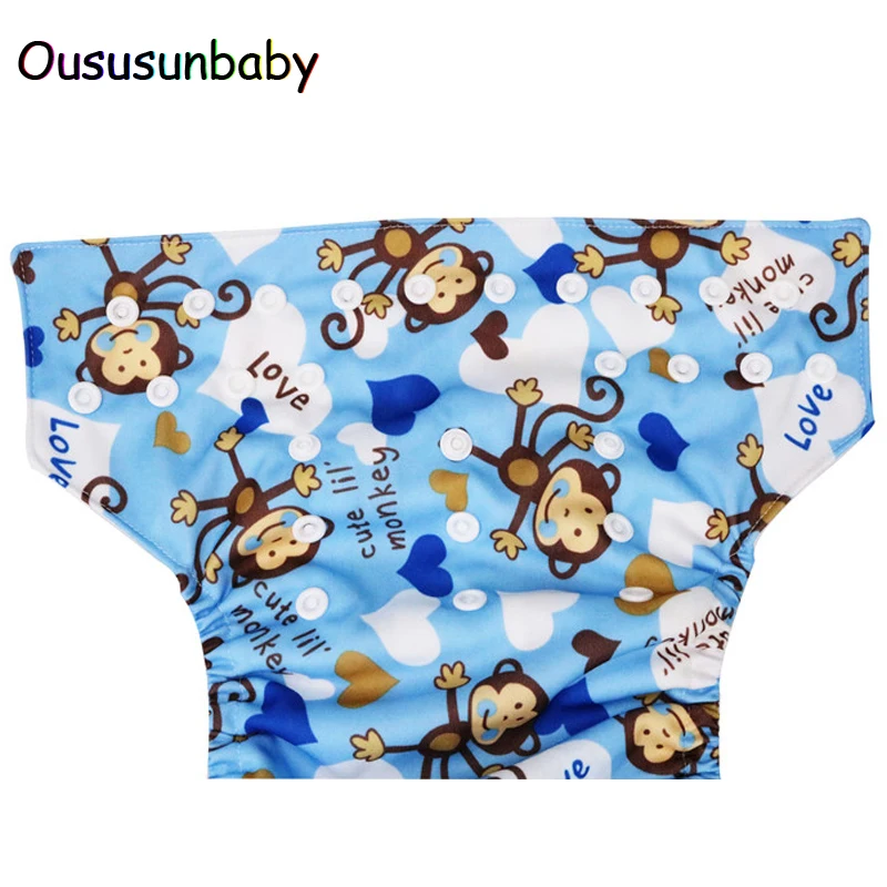 Oususunbaby/1 предмет моющаяся многоразовая полотняная пеленка для малышей