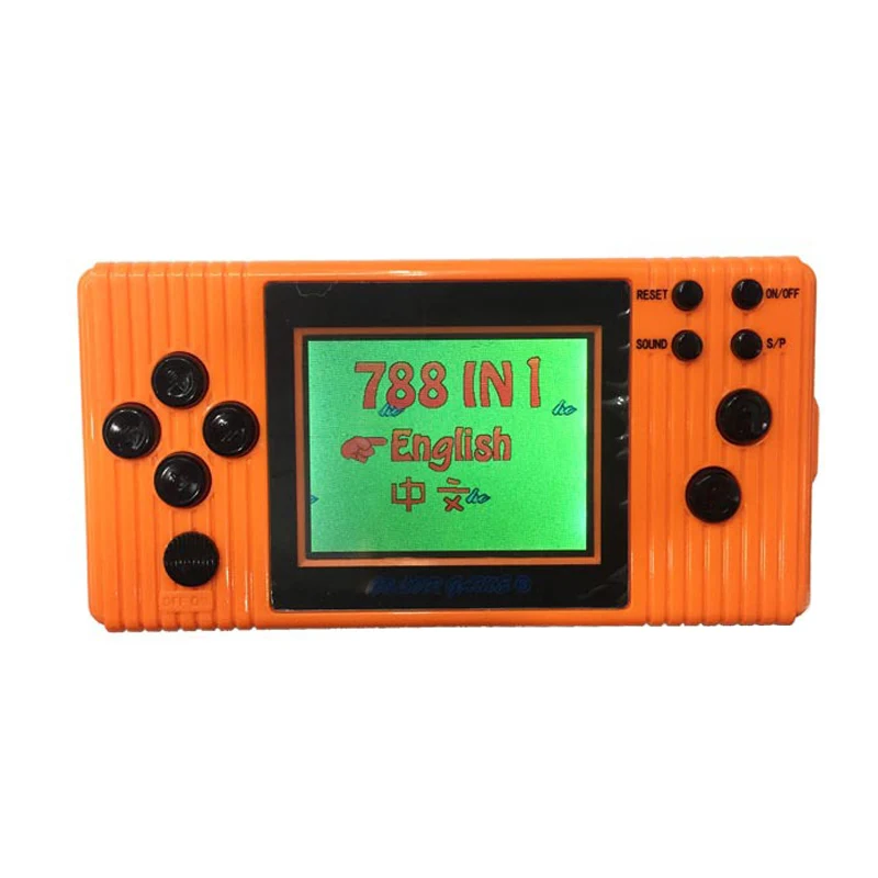 Портативный 3," Цвет Экран портативная игровая консоль встроенный 788 классические игры портативная игровая консоль детская игра-головоломка