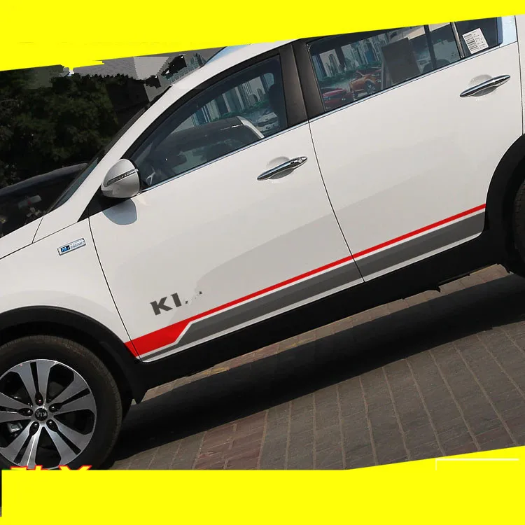 Декоративная наклейка на юбку автомобиля/талию для Kia Sportage SUV KX3 Z2CA795|car skirt|for kia