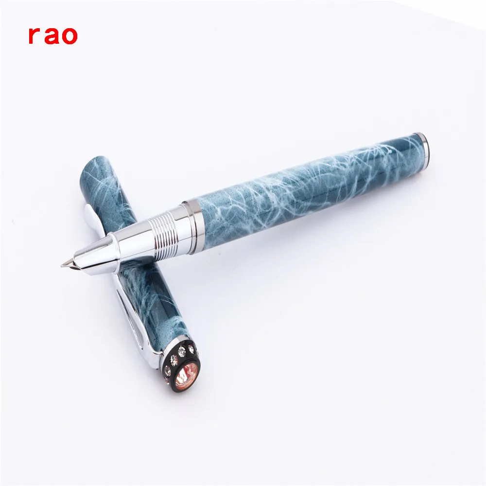 Jinhao 301 алмаз шляпа школьников Бизнес офисные авторучка - Цвет: 301-J
