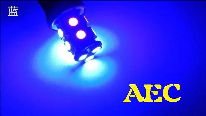 Автомобильная светодиодная Лампа 100X S25 BAY15D 1157 13 smd 5050 13SMD с 3 чипами для задних