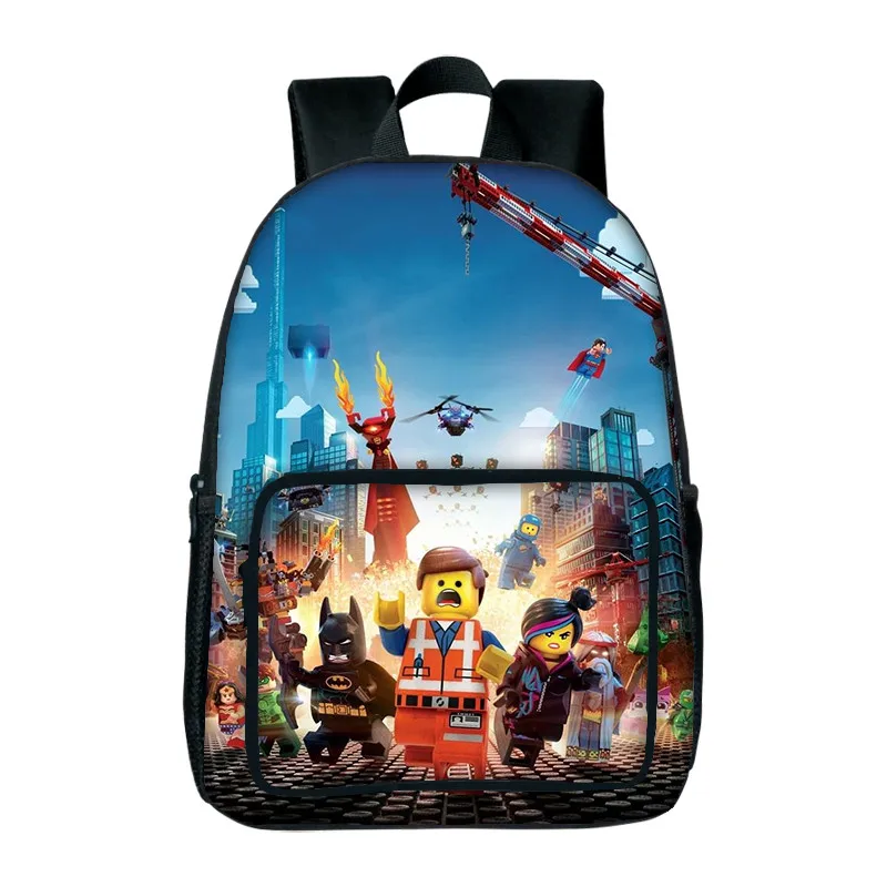 2019 Go Ninjago рюкзаки Бэтмен мультфильм фильм лего школьные для мальчиков и девочек