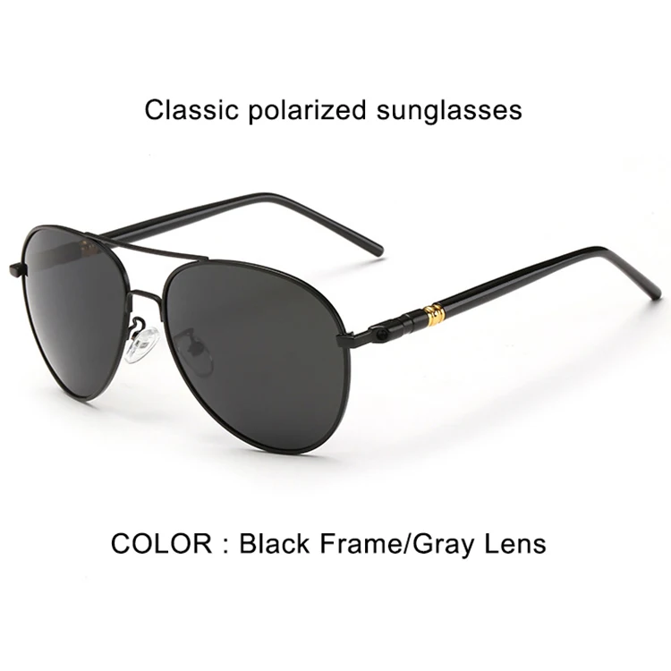 209Polarized-1 Psacss, классические фотохромные солнцезащитные очки пилота для мужчин, для вождения, прозрачные, поляризационные линзы, солнцезащитные очки, мужские, Ретро стиль, брендовые, солнцезащитные очки Oculos UV - Цвет линз: 209Polarized-1