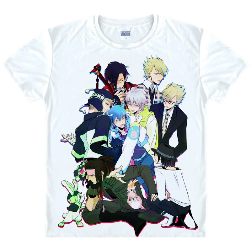 Coolprint японский Футболка с изображением в стиле аниме DRAMAtical Murder футболки мульти