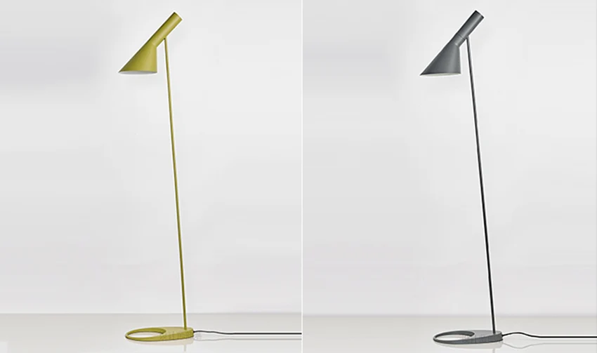 Скандинавский Arne Jacobsen дизайн AJ светодиодные лампы для пола гостиная Напольная Лампа для спальной прикроватной лампы напольный абажур Luminaria
