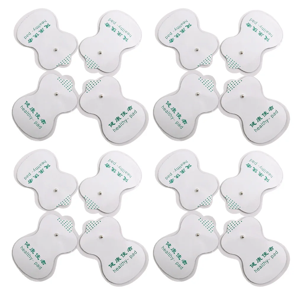 16PCS (8 Pairs) TENS Body цифровой меридиан терапия массажер машина тонкий похудение мышцы расслабить жиросжигатель боль 8 подушечек Массаж Здоровый Уход - Цвет: 16PCS (8 Pairs)