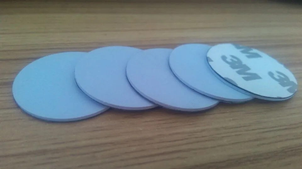 125 кГц RFID EM4305 3 м клейкая монета перезаписываемая карта копия клон карта(25 мм