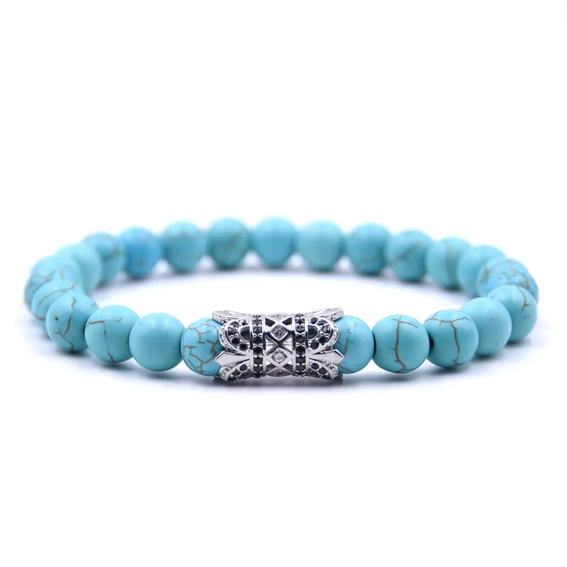 Прямой stube серебро микро мозаика циркониевый браслет для мужчин ювелирные