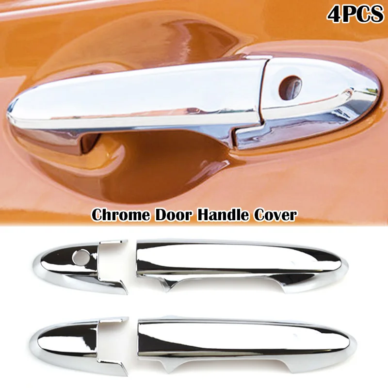 door handle Для Honda HR-V HRV Vezel хромированный передний задний противотуманный светильник, дверная ручка, крышка чаши, декоративная отделка, аксессуары для стайлинга автомобилей - Цвет: door handle