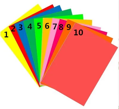 50 листов А4 самоклеящаяся наклейка цветная этикеточная бумага Лазерная струйная