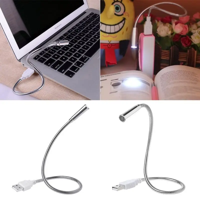 Гибкий USB-светильник регулируемый шланг с подсветкой для настольного компьютера
