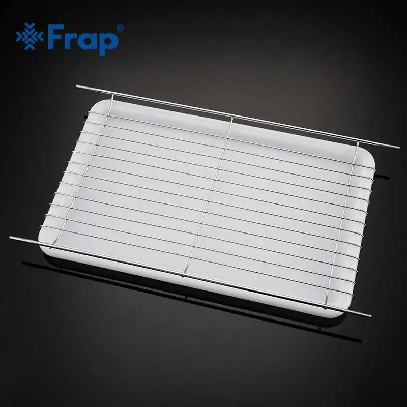 Frap Kitchen Organizer 2 layers Storage Racks for Bowl Plate Dish Cup Holders Drainer Integrated Tool | Дом и сад