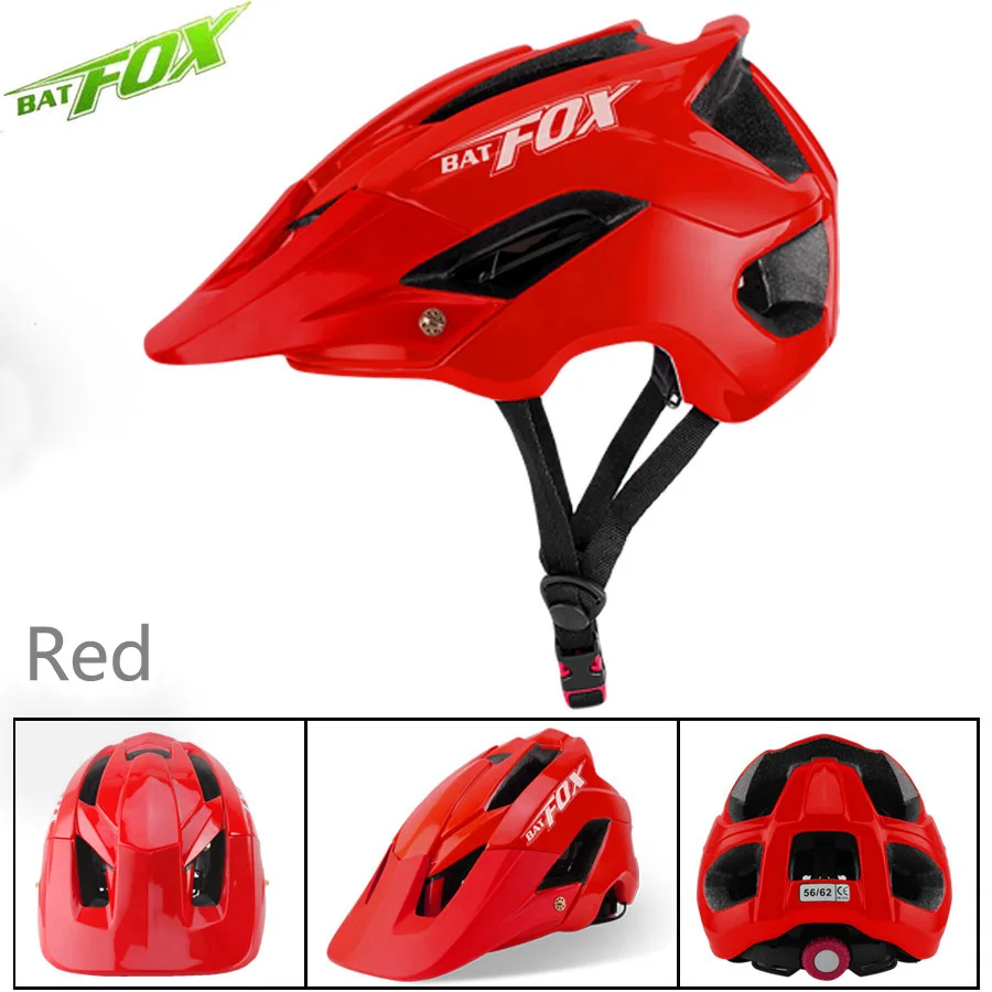 BATFOX велосипедный шлем для мужчин и женщин велосипедный шлем MTB Горный шоссейный светоотражающий велосипедный шлем велосипедный спорт MTB casco ciclismo