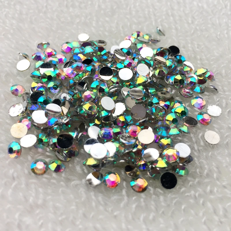 600 шт. AB Glass Nail Стразы для фотолампы Z330|Стразы| |