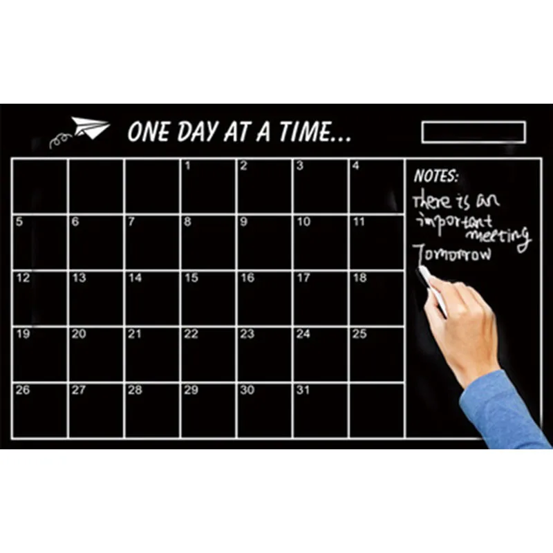 Ежемесячный планировщик наклейка на стену 207 большой размер 60*95 см декоративное