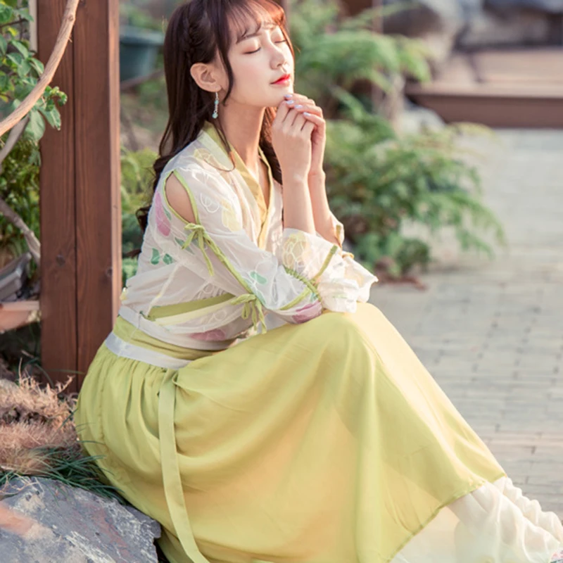 Женский костюм для восточных танцев hanfu китайских народных | Тематическая одежда