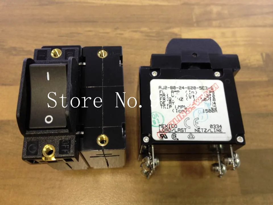 

[ZOB] The United States Carling Jia Ling AJ2-BO-24-620-5C3-0 breaker 2P20A 250V --5pcs/lot