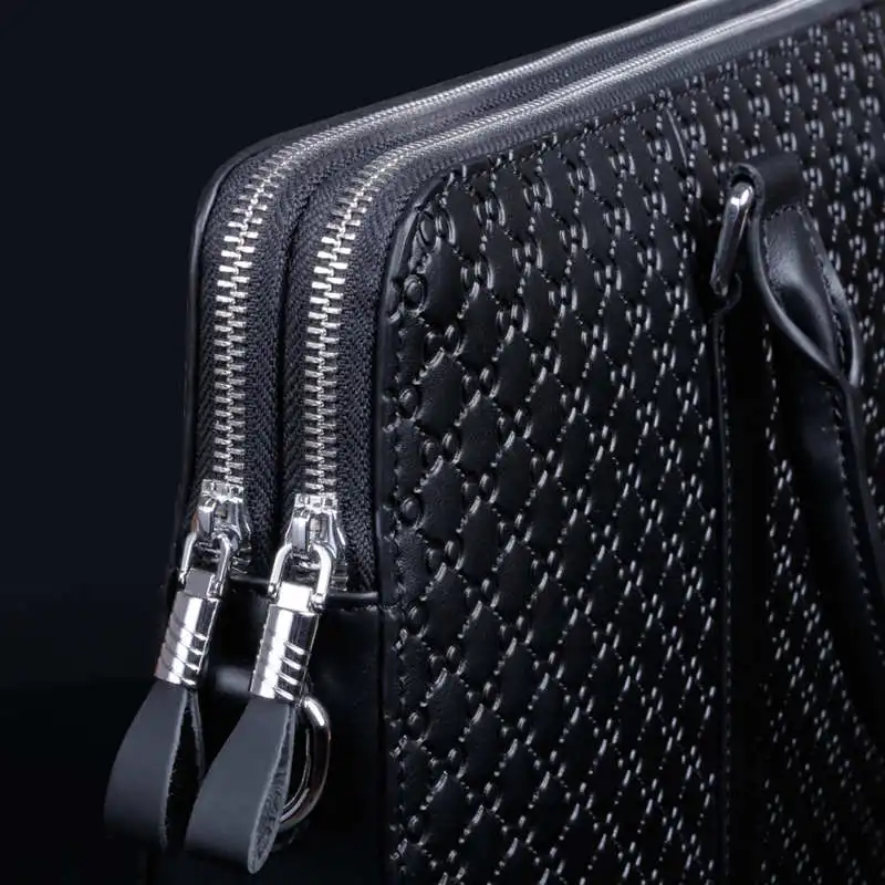 известных брендов MANBERCE мужские сумки через плечо кожанный портфель мужской