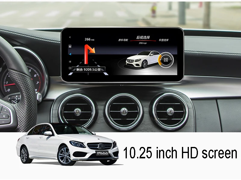 Liislee 10,2" Android для Mercedes Benz C Class W205~ сенсорный экран gps навигация Радио стерео тире мультимедийный плеер