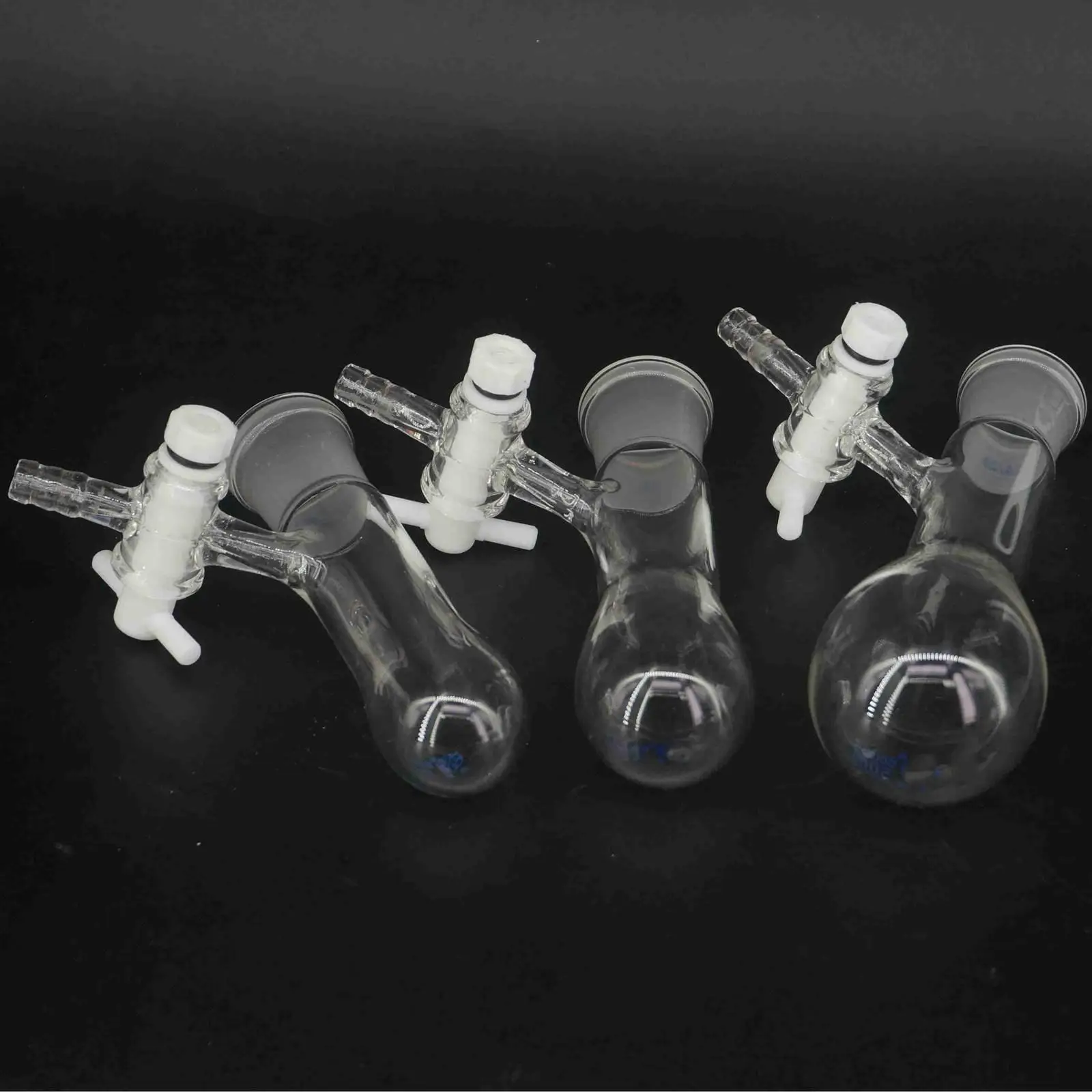 10/25/50/100/150/200/250/500ml PTFE Reactor Rotary Evaporator GG17 Glass Flask Round Bottom Long Neck Labware | Канцтовары для