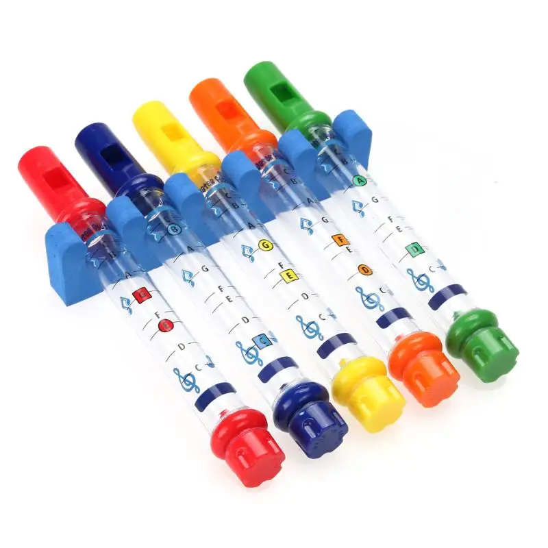 

5Pcs/Pack Colorful Children Bath Tub Kids Water Flutes Toy Playing Musical Bath Shower Music Instrument Tune