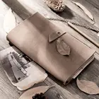 Блокнот и журналы в винтажном стиле, из натуральной кожи, без косточек