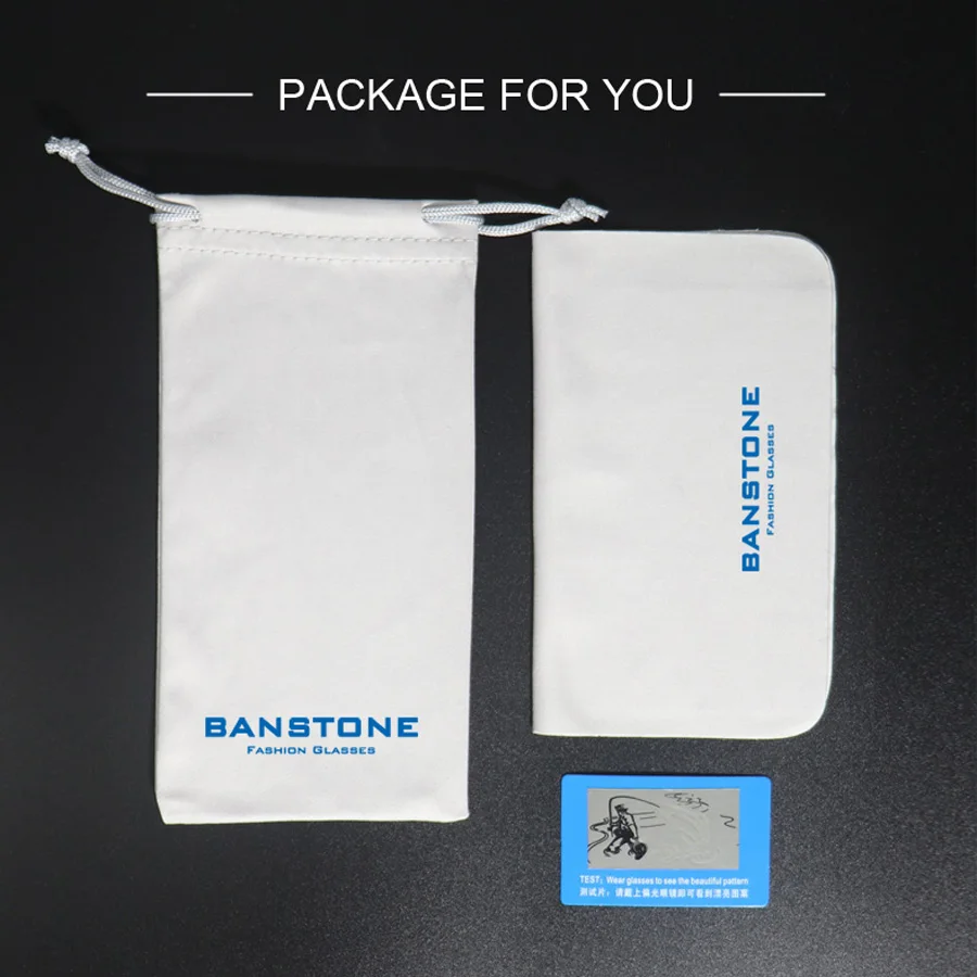 Очки солнцезащитные BANSTONE поляризационные для мужчин и женщин стильные солнечные