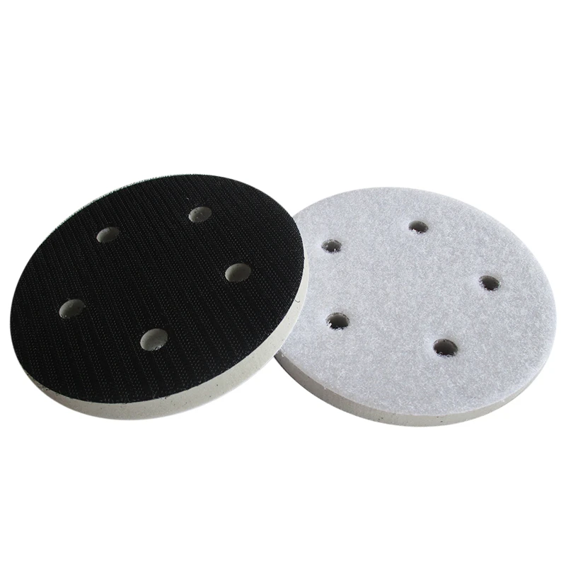 

High Density Interface Pad 5 Inch 5 Holes 125mm Sander Backing Pad Damping & Protection Sanding Disc - Hook and Loop