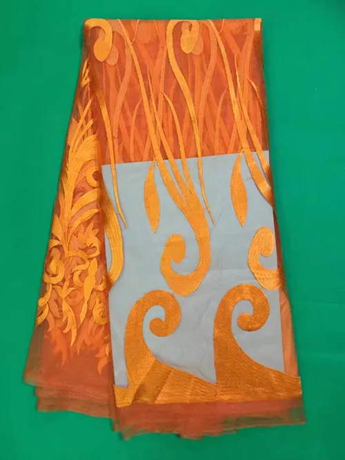 Африканский газовое Сетчатое кружевной ткани 2017 Африканской Нигерии