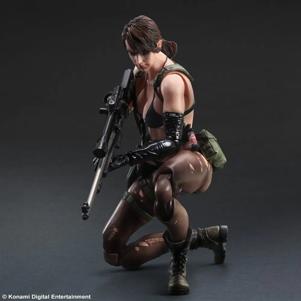 PLAY ARTS Change Metal Gear Solid V Pa Тихая Модель игры модель игрушки хобби фигурки игровые