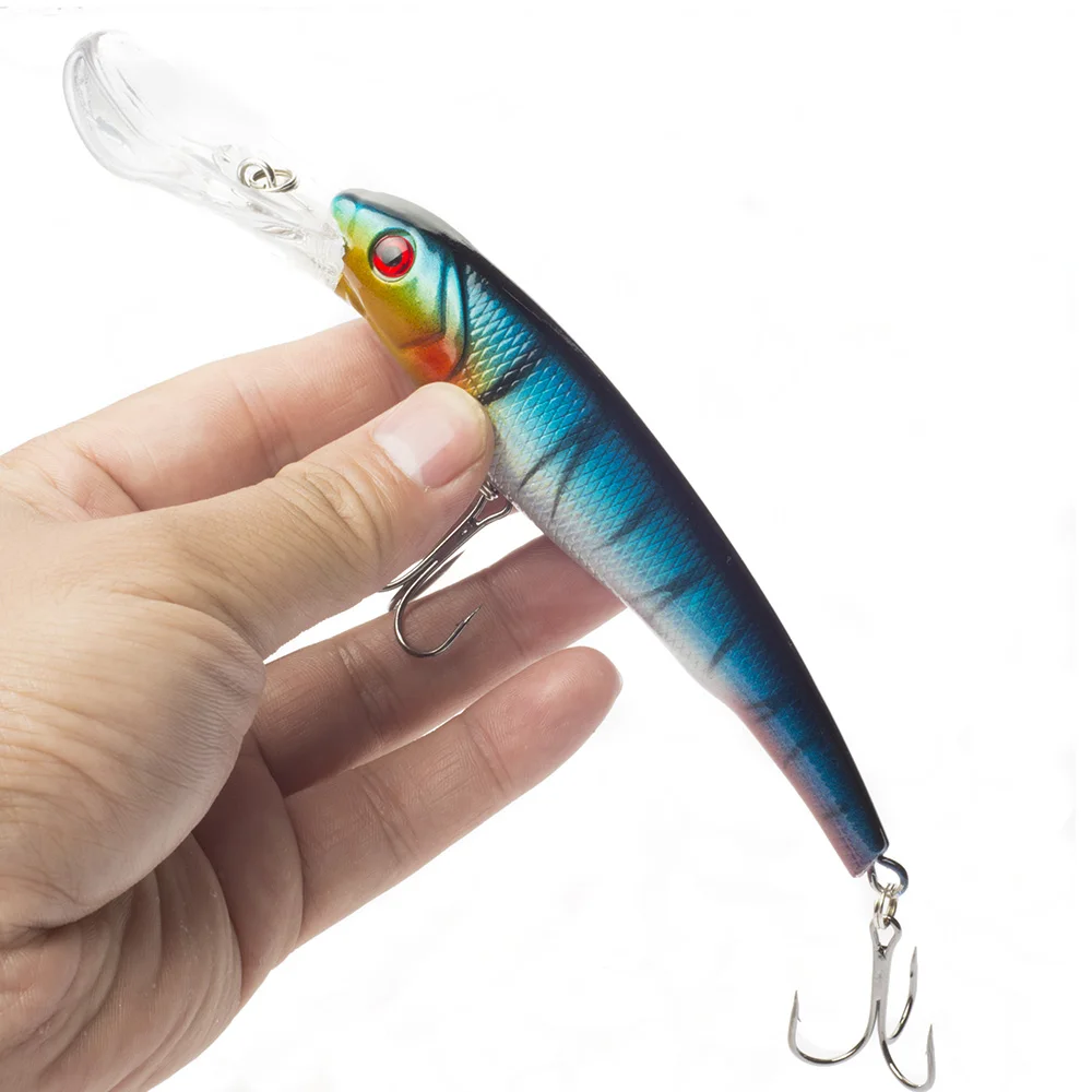 SEALRUER рыболовные приманки 16 см 17 4 г Большой Глубокий плавучая блесна Crankbait рыбалка